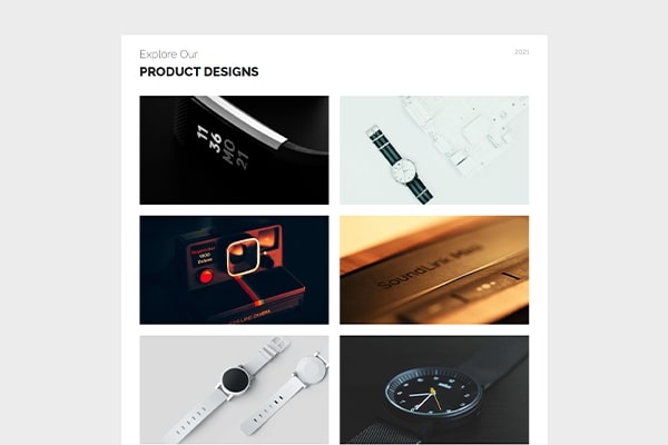 Product Design Grid
