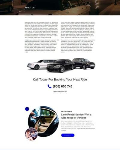 Limo Rental About